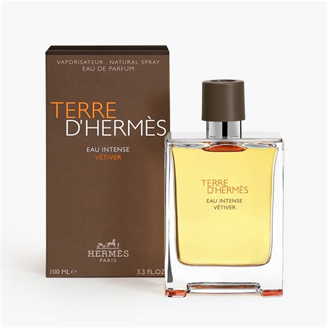 intense terre hermes eu de parfum|eau intense vetiver Hermes.